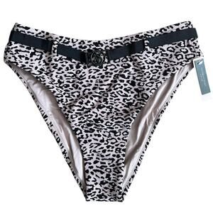 Victoria's Secret Swim Belted High-Waist Bikini Bottom, L